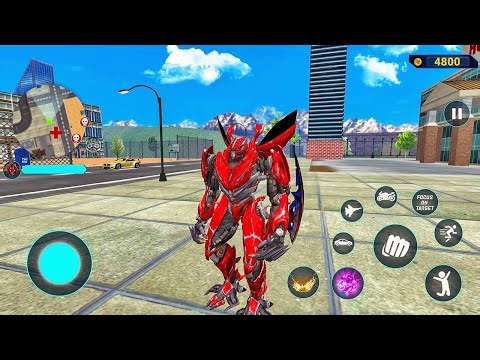 Mirage Multiple Transformation Jet Robot Car Game 2026 - Android Gameplay