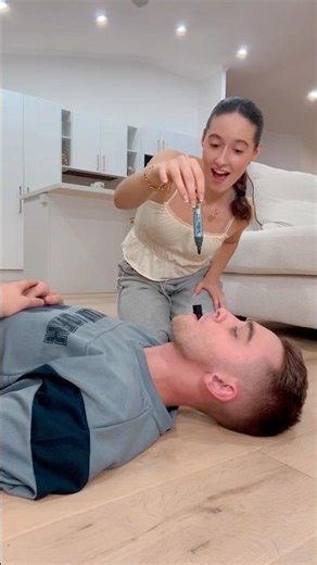 SUBSCRIBE FOR 7 YEARS OF GOOD LUCK! 🍀😅 - #dance #funny #couple #shorts