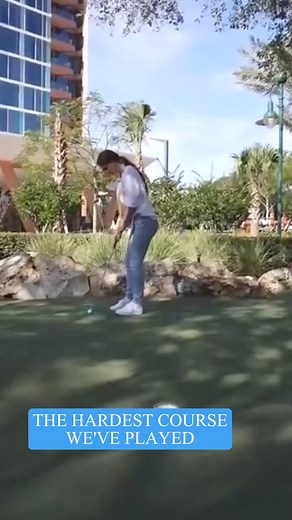 13K views · 24 reactions | This Hard Mini Golf Course FRUSTRATED Us A Lot! #golfing #frustrated #golfers #minigolf #winner #viral #reels | Magic Hands Creations | Facebook