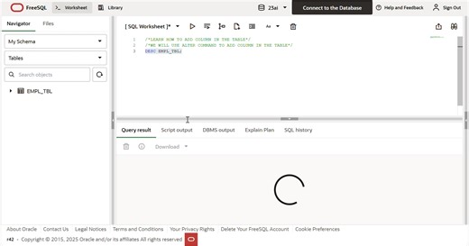 Learn how to alter a table to add a column in the table in Oracle! Like and Subscribe to AVS IT Trainings! | AVS Trainings