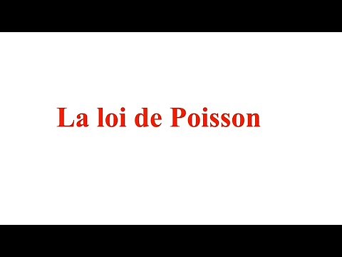 Calcul des probabilités - La loi de Poisson - Cours BTS