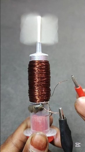 How to Make a Powerful Mini Motor at Home Easily #shorts #experiment #youtubeshorts #scienceproject