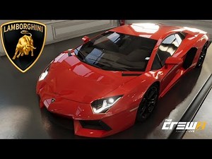 The Crew 2 - LAMBORGHINI AVENTADOR - Customization, Top Speed Run, Review