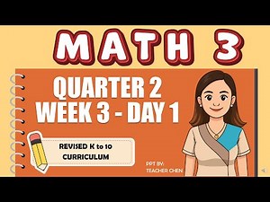 GRADE 3 MATH QUARTER 2 WEEK 3 DAY 1 Revised K to 10 Curriculum