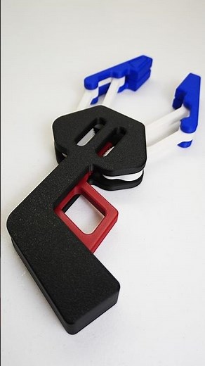 Fully 3D Printed Robot Grabber #3dprinting #mechanical #design #diy #homemade #robotart