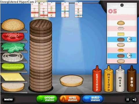 Let's Play: Papa's Burgeria-59(Burger Pile)