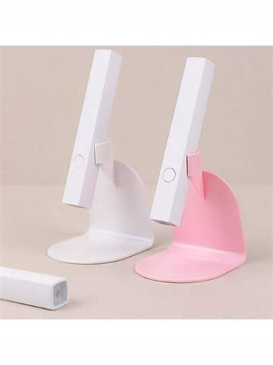 1pc Durable UV LED Nail Lamp Holder, Nail Art Design Tool, Nail Salon Lamp Stand, DIY Handheld Nail Lamp Holder | SHEIN