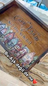 Yapım aşamaları videoda❤️Ürünler internet sitesinde daha ne olsun❤️ #boyamateknikleri #stencilart