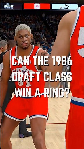 Can The 1986 Draft Class Win A Ring? #dennisrodman #lenbias
