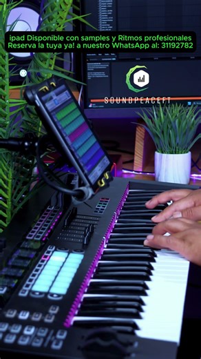 iPad Disponibles con más de 2000 Samples y más de 100 Ritmos Profesionales, a un Precio de Oferta!✅