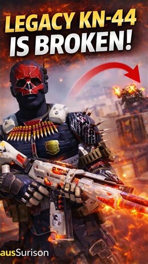 BEST KN-44 LOADOUT in COD Mobile 🔥 (No Recoil Build) | Legacy KN-44 Gunsmith