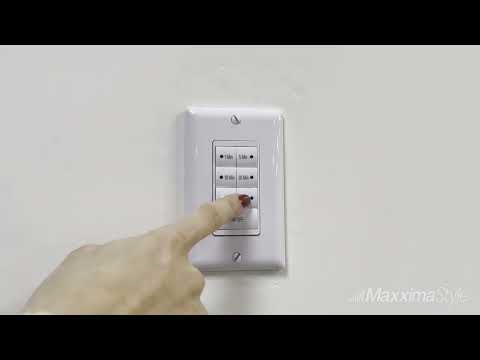 7 Button In-Wall Countdown Timer Switch, Maximum 60 Minutes Delay, 1875 Watt