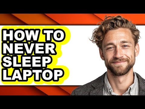 How to Never Sleep Laptop - Step by Step