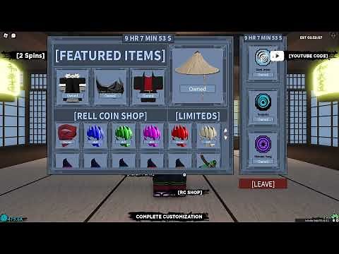 [Roblox] SHINDO LIFE SCRIPT & Inf Rell Coins