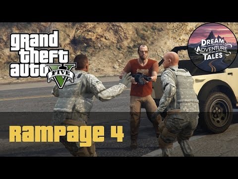 GTA 5 Rampage: Military Mission Gameplay (Trevor Rampage Walkthrough) | GTAV