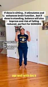 150K views · 3.6K reactions | Brain stimulator and function enhancer perfect for SENIORS #reels #physicaltherapy #exercise #fblifestyle #senior | Doc H. | Facebook