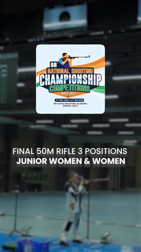 OfficialNRAI on Instagram: "Here the highlights of the women’s & junior women’s 50m rifle 3 positions (Olympic event) final played at the @shooting_mpsa yesterday. Tilottama Sen @_.sen.tilottama._ was crowned the women’s champion while Rituparna Deshmukh took the junior honours. #68nscc #shootingnationals #bhopal #mpsa #rifle #indiashooting #shooting #teamindia #india"
