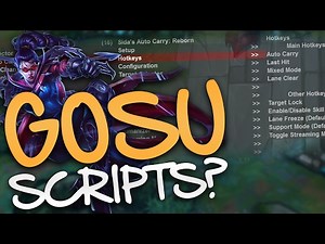 DOES GOSU REALLY SCRIPT? | GOSU SCRIPTING MONTAGE