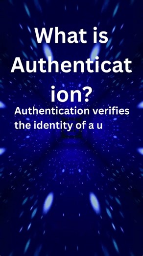 What is Authentication? | Web Security Basics #shorts #shortvideo