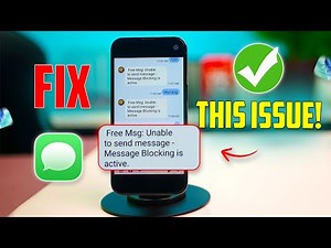 Fix ‘Message Blocking Is Active’ on iPhone on iOS 26 | Resolve Message Blocking Error on iOS