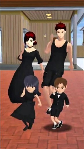 Rina and Taiga growing up together dance💃👯‍♀️🥰 #sakuraschoolsimulator #sakura#sss