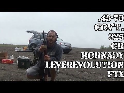 45-70 Hornady Leverevolution 325 Grain FTX