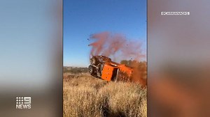 10K views · 80 reactions | The Finke Desert Race has it all - high speeds, big thrills and huge risks. A father and daughter experienced the lot, forced to pull out of the race after crashing when warming up. #9News | Nightly at 6pm | 9 News | Facebook