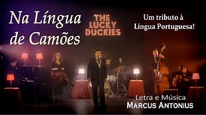3.4K views · 152 reactions | Um tema original dos LUCKY DUCKIES, composto ambas letra e música por Marco António. Fala sobre as dificuldades em compor uma boa canção em português sem cair no "piroso"! É a primeira canção do álbum "Os Patinhos Sortudos Na Língua de Camões-Parte Primeira". Será reeditado no Natal. | Lucky Duckies | Facebook