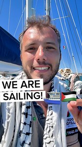 1.2K reactions · 615 shares | We are sailing to Gaza to break the siege and to create a people’s humanitarian corridor with the @gazafreedomflotilla ! ⛴️ Our only stop is in Catania for our launch event until Sunday! Join us! | Thiago Ávila | Facebook