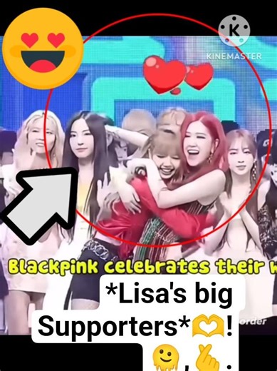 Lisa's biggest supporters are just her Rose & Jessi literally, casually!!!..🫶🫠.#shorts#short#short's