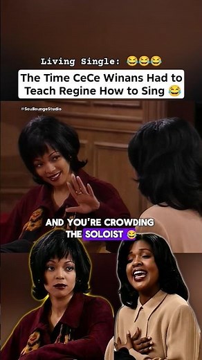The Look Regine gave her was Lethal😂 | CeCe Winans on Living Single #livingsingle #shorts
