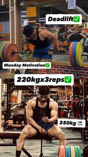 Vishal Bhati on Instagram: "250kg 🔜✅ . #deadlift #gym #gymmotivation #fitness #fitnessmotivation #strength #powerlifting #vegetarian #motivation #workout #explore Deadlift,gym,fitness,vegetarian,motivation,strength"