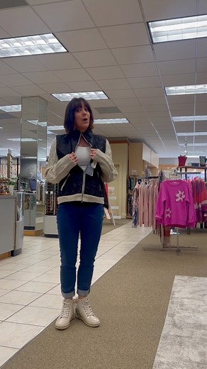 13 reactions | Layers are on trend AND practical but how do you wear this look without looking bulky or  overheating? Here are a few tips ✅ All the looks are from Fashion Crossroads, Inc. 殺 make sure you use PRAIRIEWIFE15 for 15%  in store or online fashioncrossroadinc.com #layers #layeringtrend #layersarein #howtofashion #fashionover40 #prairiewifepartnership #downtowncasper | PrairieWifeInHeels.com | Facebook