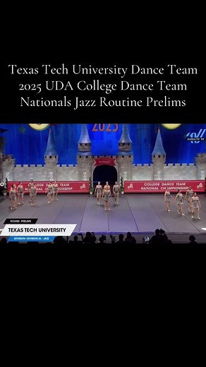 Texas Tech Dance Team Competes at 2025 UDA Nationals