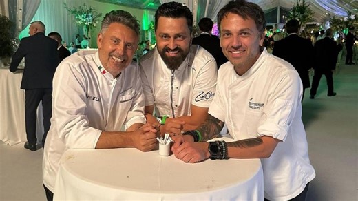 Chef Alexandru Sautner, Chef Orlando Zaharia și Chef Ștefan Popescu, colaborare în premieră la nunta lui Ianis Hagi: ”Este pentru prima dată când am lucrat împreună la un eveniment de o asemenea anvergură”