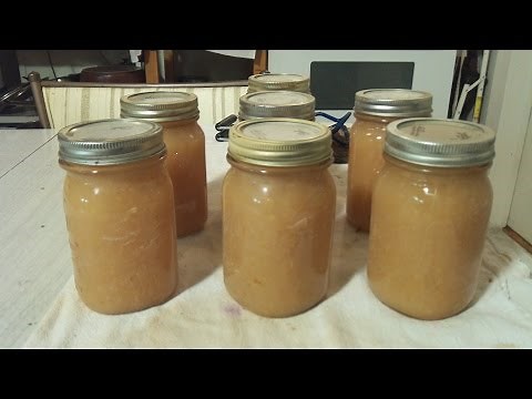 Pear (Apple) Sauce - Canning What You Grow