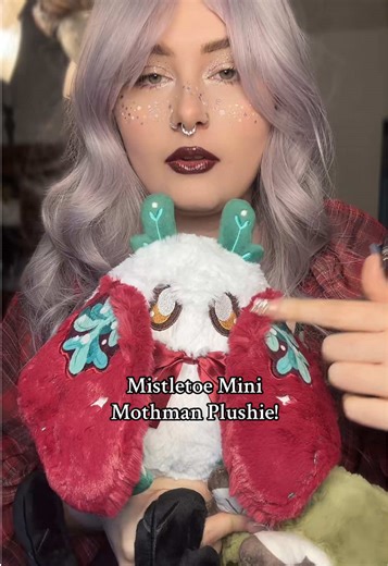 The mothman @squishables collection is growing 😍🎄✨ #mothman #mothmanfanclub #plushie #TikTokShopCyberMonday #giftideas