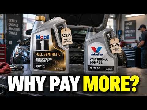 Synthetic Oil vs Regular Oil: What Are You Really Paying For?