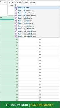 Sort column headers dynamically using PQ