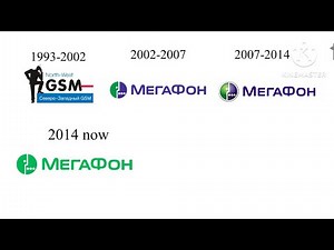 north west gsm megafon logo history