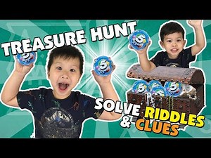 Keith and Sean Treasure Hunt and Solve Riddles