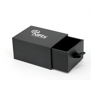 [Hot Item] Black Customized Sliding out Gift Box Packaging New Design Drawer Box