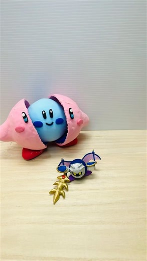 【粘土×コマ撮り】カービィマトリョーシカ‼︎カービィの中からミニカービィ誕生⁉︎ Kirby Matryoshka‼️ A Mini Kirby Is Born from Inside⁉️