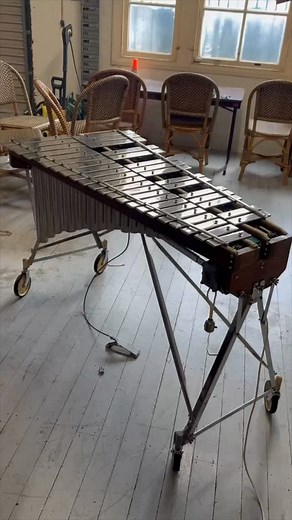 11 reactions | Why is a vibraphone called a vibraphone? Eric, principal percussionist of the APO & Vibraphone Doctor, takes us through the 1920’s Vibraphone. #1920instruments #vibrato #restoration #vibe #vibraphone #cool | Roundhead Studios New Zealand | Facebook
