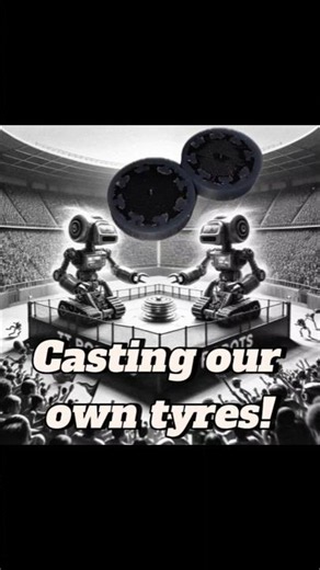Making our own antweight tyres #robot #combat