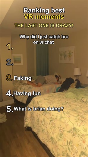 Ranking best VR moments!