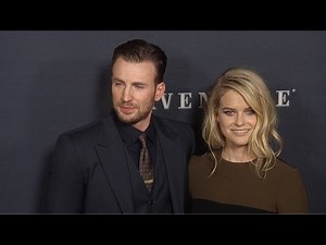 Chris Evans, Alice Eve "Before We Go" Los Angeles Premiere ARRIVALS