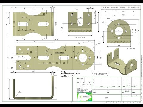 Sheet Metal Exercise in Solidworks 2022