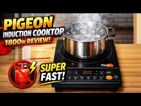 Best induction cooktop | Pigeon induction cooktop 1800w how to use | Best induction cooker | Pigeon