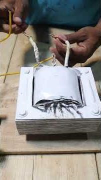 DIY Test 220V from BLDC Alternator + Transformer Free Energy